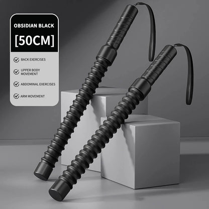 Cordless Battle Rope for at Home Gym Fitness Strength Training Physical Exercise and Muscle Building Needs