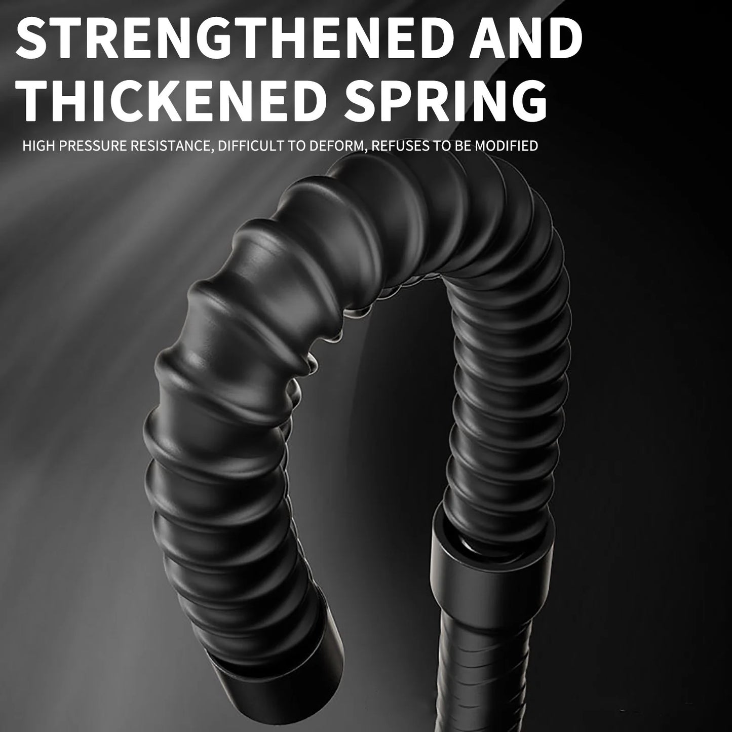 Cordless Battle Rope for at Home Gym Fitness Strength Training Physical Exercise and Muscle Building Needs