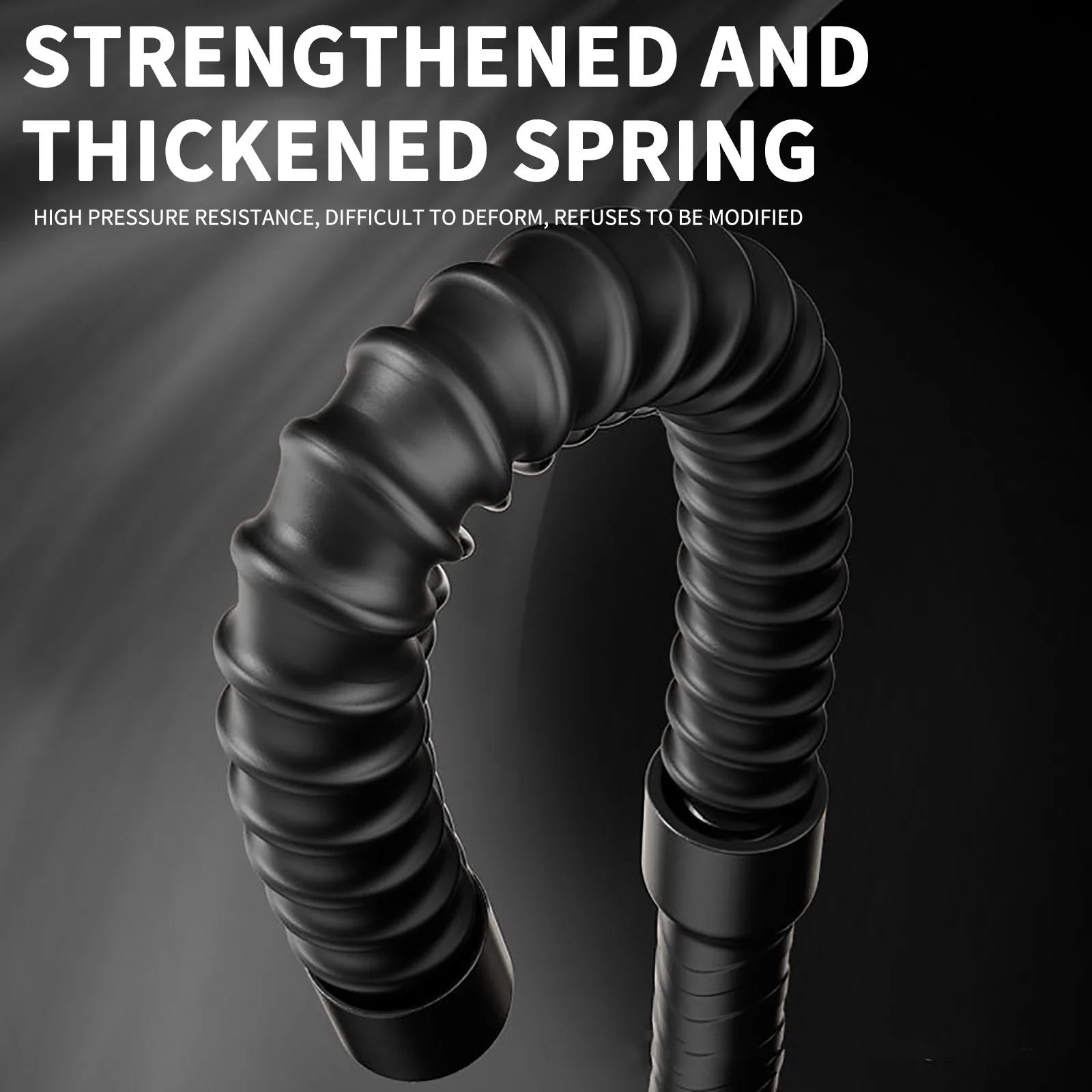 Cordless Battle Rope for at Home Gym Fitness Strength Training Physical Exercise and Muscle Building Needs